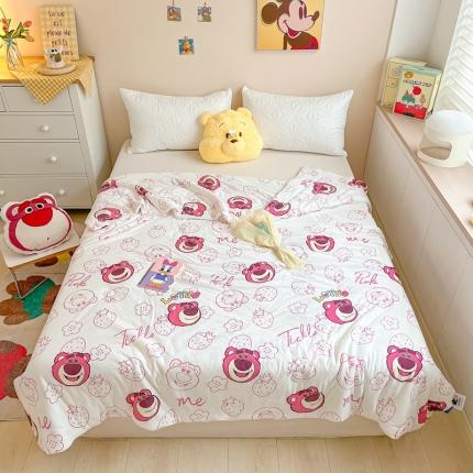 91家纺网 家纺一手货源 找家纺 （总）大彩家居 2023新款迪士尼A类针织棉夏凉被