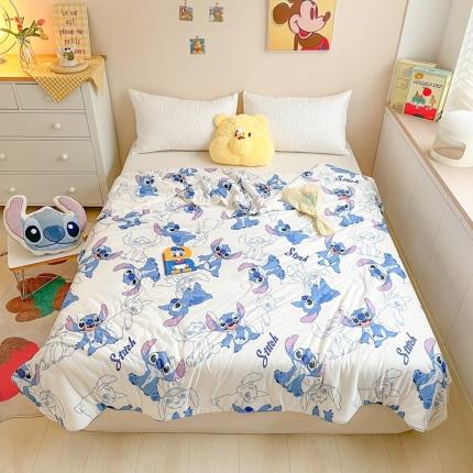 91家纺网 家纺一手货源 找家纺 （总）大彩家居 2023新款迪士尼A类针织棉夏凉被