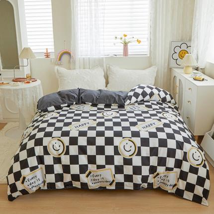 91家纺网 家纺一手货源 找家纺 钰伶 新款13372斜纹全棉印花纯棉单被套（预留6厘米缩水尺寸）