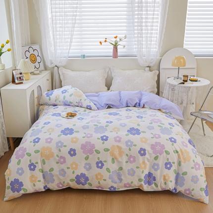 91家纺网 家纺一手货源 找家纺 钰伶 新款13372斜纹全棉印花纯棉单被套（预留6厘米缩水尺寸）