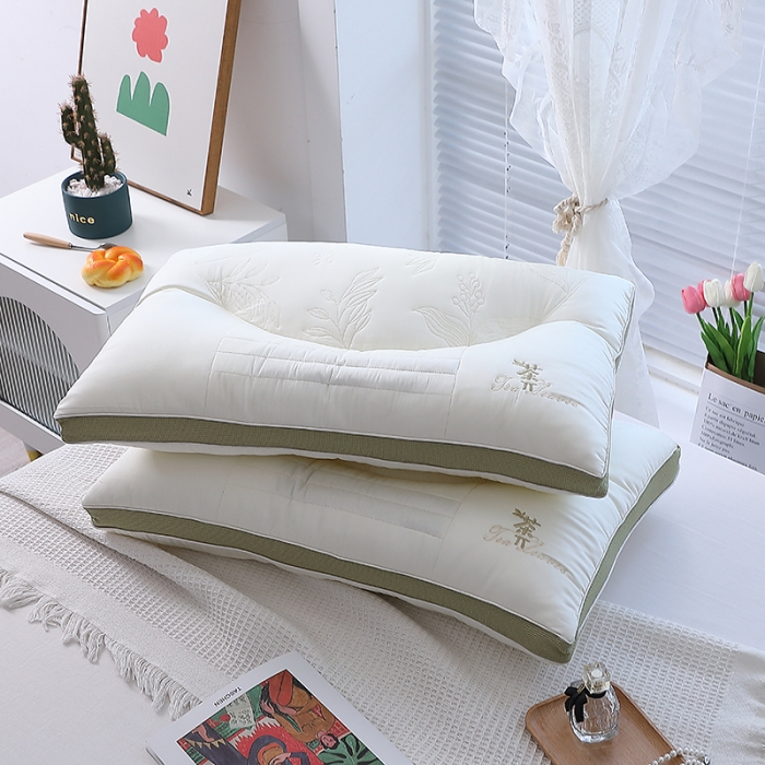 91家纺网 家纺一手货源 找家纺 糖果枕芯 2023新品天丝元气茶兀枕头枕芯