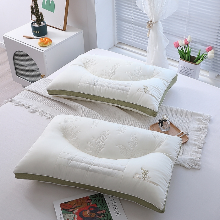 91家纺网 家纺一手货源 找家纺 糖果枕芯 2023新品天丝元气茶兀枕头枕芯