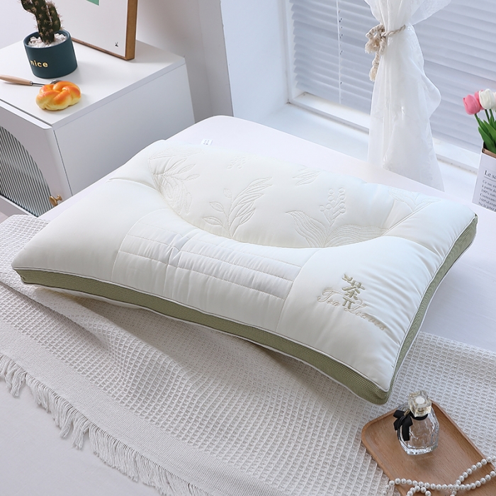 91家纺网 家纺一手货源 找家纺 糖果枕芯 2023新品天丝元气茶兀枕头枕芯