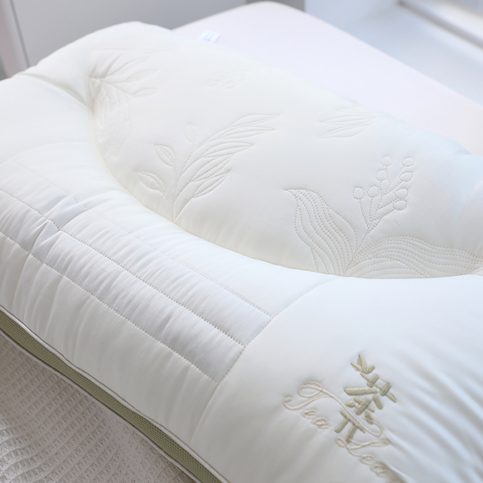 91家纺网 家纺一手货源 找家纺 糖果枕芯 2023新品天丝元气茶兀枕头枕芯