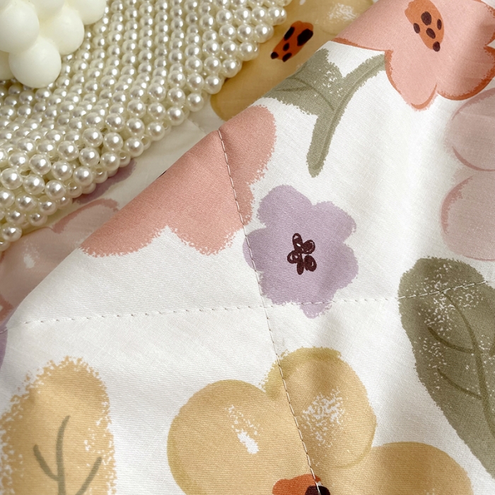 91家纺网 家纺一手货源 找家纺 仟网汇  2023新款全棉新疆棉花夏凉被 海洋花-红