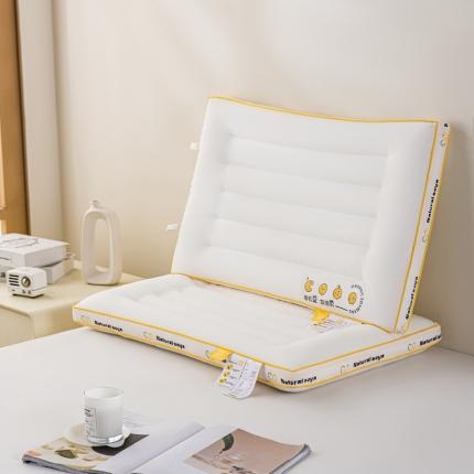 91家纺网 家纺一手货源 找家纺 芯链 有机大豆加倍柔枕头护颈枕芯 低枕48x74cm