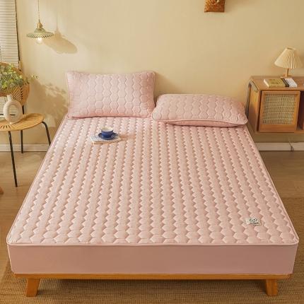 91家纺网 家纺一手货源 找家纺 （总）富之航夹棉床笠三件套加厚透气床罩套宿舍床垫套防尘罩全包