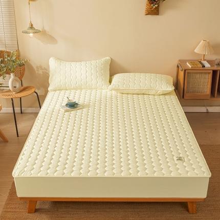 91家纺网 家纺一手货源 找家纺 （总）富之航夹棉床笠三件套加厚透气床罩套宿舍床垫套防尘罩全包