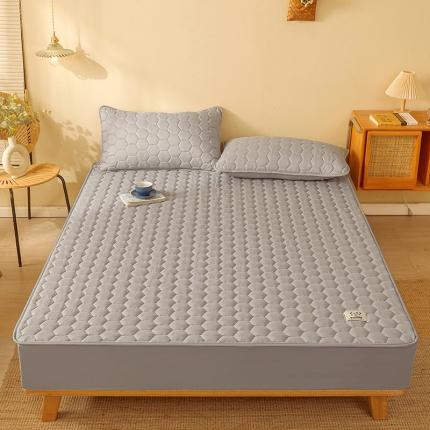 91家纺网 家纺一手货源 找家纺 （总）富之航夹棉床笠三件套加厚透气床罩套宿舍床垫套防尘罩全包