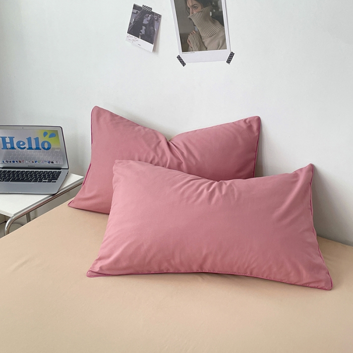 91家纺网 家纺一手货源 找家纺 （总）蓝淋家纺 2023新款双拼水洗棉高级感亲肤四件套/三件套