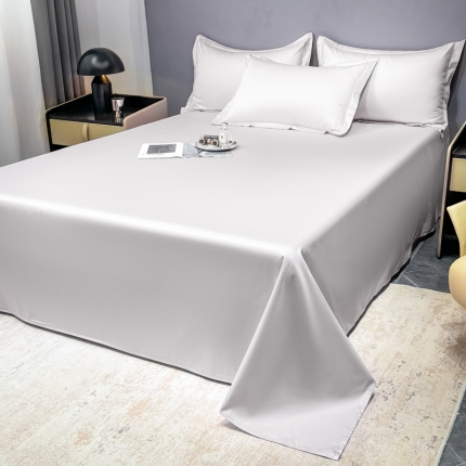 91家纺网 家纺一手货源 找家纺 （总）2024品乐100支长绒棉床单全棉双人床被单