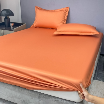 91家纺网 家纺一手货源 找家纺 （总）100支品乐长绒棉床笠 笠高35CM全棉贡缎床垫套