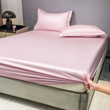 91家纺网 家纺一手货源 找家纺 （总）100支品乐长绒棉床笠 笠高35CM全棉贡缎床垫套