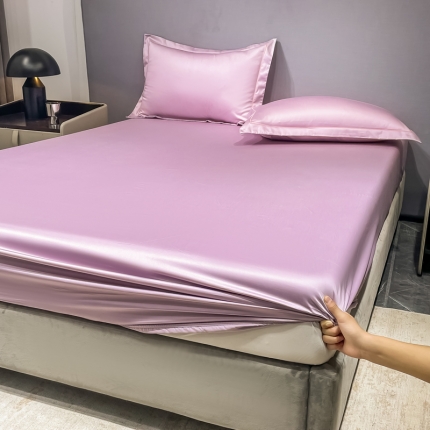 91家纺网 家纺一手货源 找家纺 （总）100支品乐长绒棉床笠 笠高35CM全棉贡缎床垫套