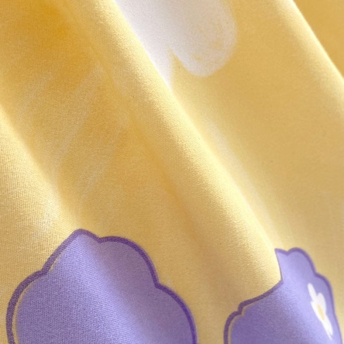 91家纺网 家纺一手货源 找家纺 好亿来  2025新款植物羊绒加厚斜纹磨毛单被套 黛菲兔