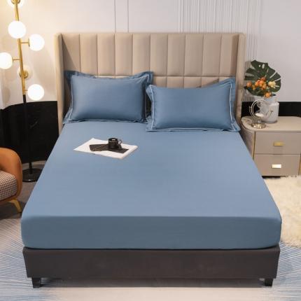 （总）新款60支13376纯棉纯色四件套系列-单床笠