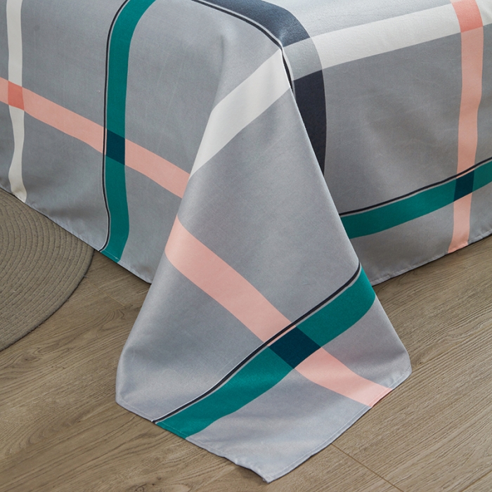 91家纺网 家纺一手货源 找家纺 金丝兔25新款植物羊绒加厚磨毛印花四件套全年供货量大可送 威尼斯