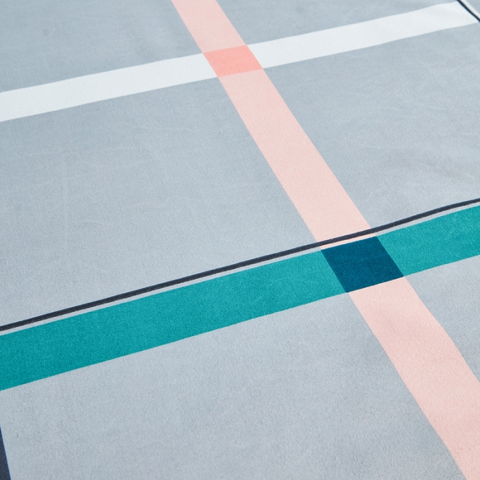 91家纺网 家纺一手货源 找家纺 金丝兔25新款植物羊绒加厚磨毛印花四件套全年供货量大可送 威尼斯