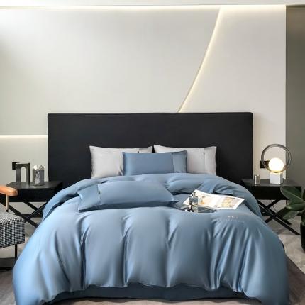 淼铭 2025新款 莱赛尔烫钻工艺四件套-塞丽雅 月影兰