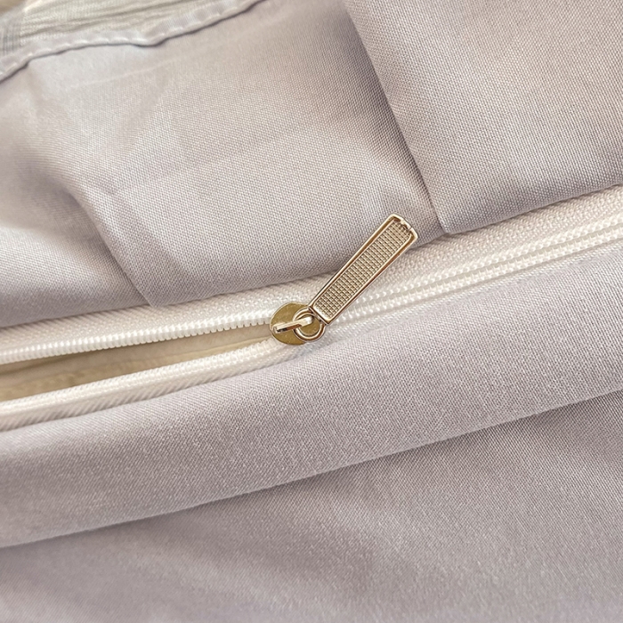 91家纺网 家纺一手货源 找家纺 梦之岛 2023新款韩版无印风泡泡纱四件套 泡泡-灰色