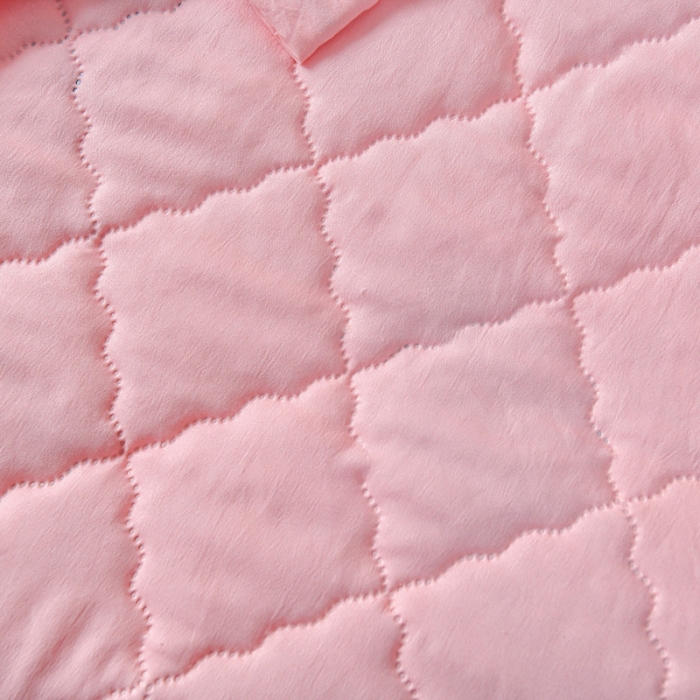 91家纺网 家纺一手货源 找家纺 被多多2023新款水洗棉印花夏凉被空调被 芭蕉-粉