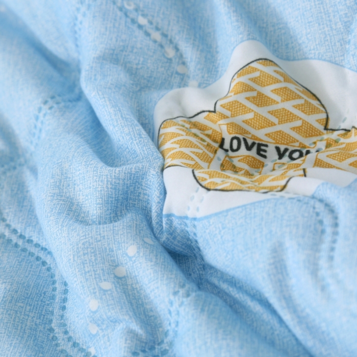 91家纺网 家纺一手货源 找家纺 被多多2023新款水洗棉印花夏凉被空调被 晨曦