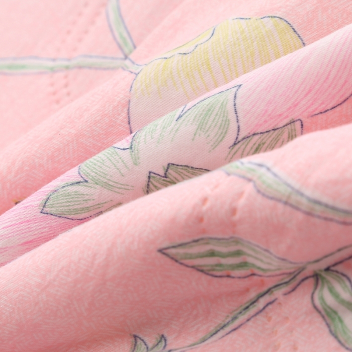 91家纺网 家纺一手货源 找家纺 被多多2023新款水洗棉印花夏凉被空调被 初见