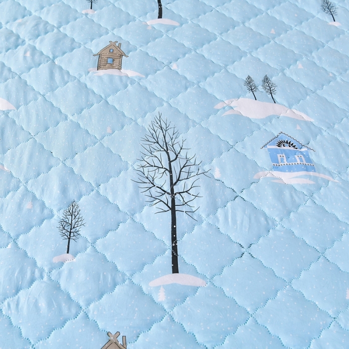 91家纺网 家纺一手货源 找家纺 被多多2023新款水洗棉印花夏凉被空调被 丛林冒险