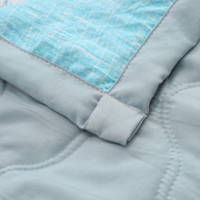 91家纺网 家纺一手货源 找家纺 被多多2023新款水洗棉印花夏凉被空调被 那年夏天