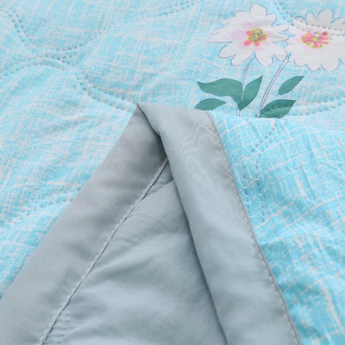 91家纺网 家纺一手货源 找家纺 被多多2023新款水洗棉印花夏凉被空调被 那年夏天