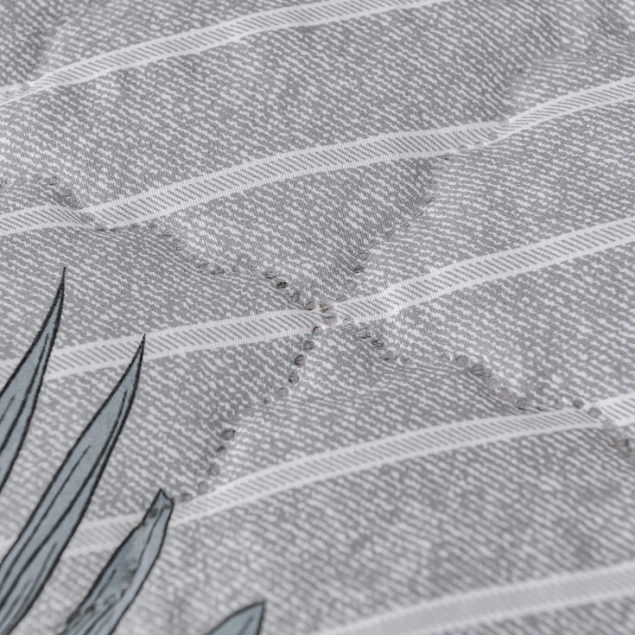 91家纺网 家纺一手货源 找家纺 被多多2023新款水洗棉印花夏凉被空调被 浅灰时光