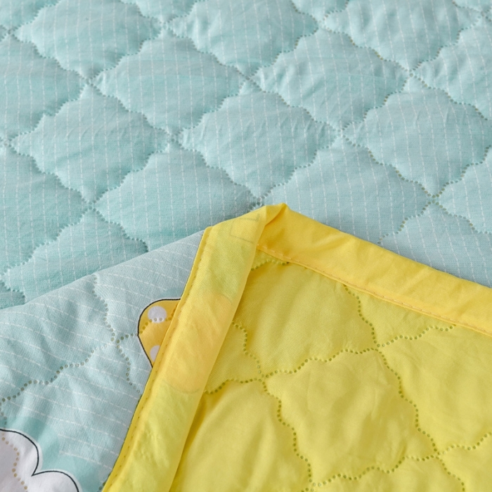 91家纺网 家纺一手货源 找家纺 被多多2023新款水洗棉印花夏凉被空调被 水光潋滟