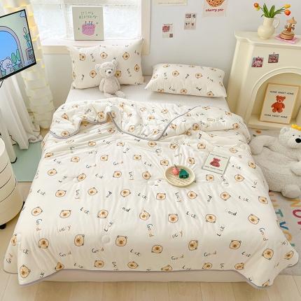 91家纺网 家纺一手货源 找家纺 （总）预言家纺 2024新款A类针织棉夏被