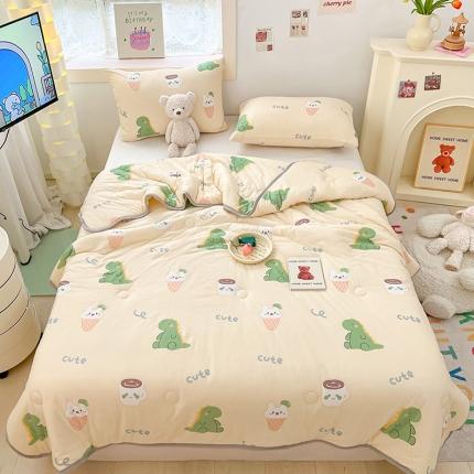 91家纺网 家纺一手货源 找家纺 （总）预言家纺 2024新款A类针织棉夏被