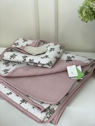 91家纺网 家纺一手货源 找家纺 汇庭 2023新款大鹅水洗棉床盖三件套-索菲亚庄园