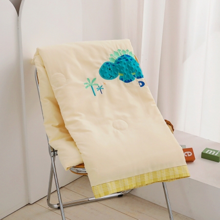 91家纺网 家纺一手货源 找家纺 （总）A类水洗棉磨毛绣花款儿童大豆夏被幼儿园被子夏凉被空调被