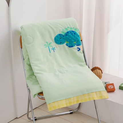 91家纺网 家纺一手货源 找家纺 （总）A类水洗棉磨毛绣花款儿童大豆夏被幼儿园被子夏凉被空调被