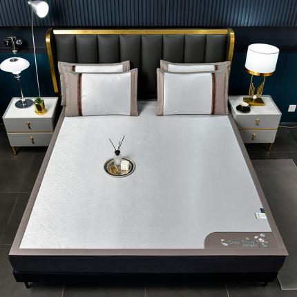 91家纺网 家纺一手货源 找家纺 （总）小牛席业新款超精密冰丝席-小斜纹系列凉席藤席冰藤席竹席乳胶席