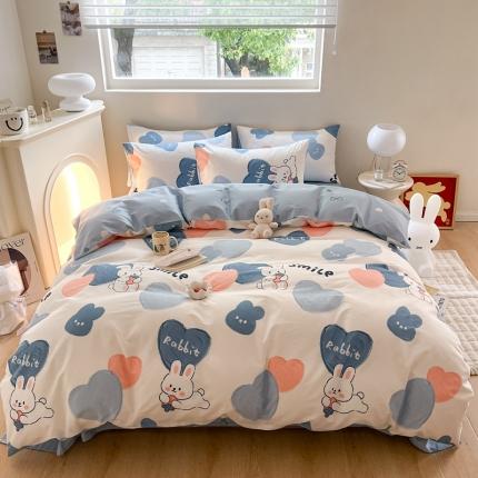 91家纺网 家纺一手货源 找家纺 总 顾里 40支13372全棉小清新系列四件套