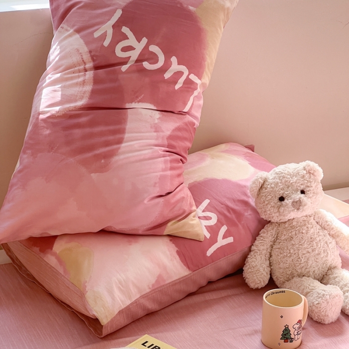 91家纺网 家纺一手货源 找家纺 总 顾里 40支13372全棉小清新系列四件套