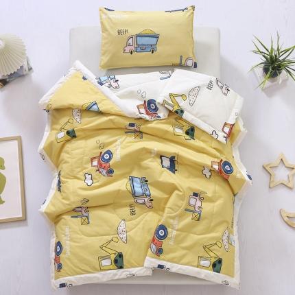 91家纺网 家纺一手货源 找家纺 （总）吉咪兔 2024年新款儿童夏凉被幼儿园夏季小被子纯棉卡通夏天可机洗宝宝空调被