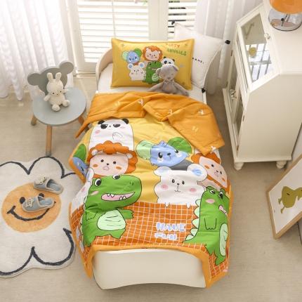 91家纺网 家纺一手货源 找家纺 （总）吉咪兔 2024年新款儿童夏凉被幼儿园夏季小被子纯棉卡通夏天可机洗宝宝空调被