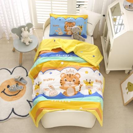 91家纺网 家纺一手货源 找家纺 （总）吉咪兔 2024年新款儿童夏凉被幼儿园夏季小被子纯棉卡通夏天可机洗宝宝空调被