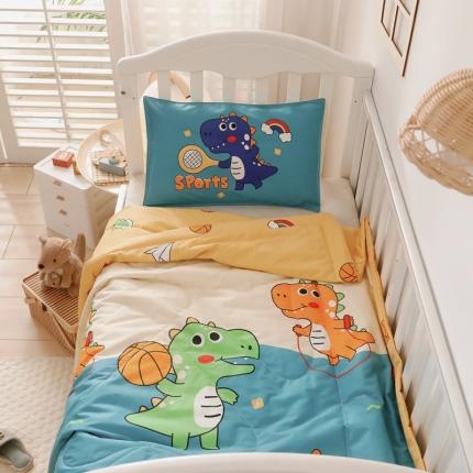 91家纺网 家纺一手货源 找家纺 （总）吉咪兔 2024年新款儿童夏凉被幼儿园夏季小被子纯棉卡通夏天可机洗宝宝空调被