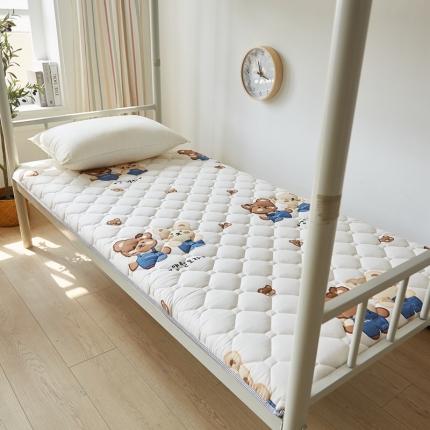 91家纺网 家纺一手货源 找家纺 （总）一禾 2023新款印花磨毛学生床垫