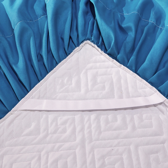 91家纺网 家纺一手货源 找家纺 罗艺轩 2024新款贡缎夹棉床裙三件套凯撒王朝系列 凯撒王朝-宾利兰