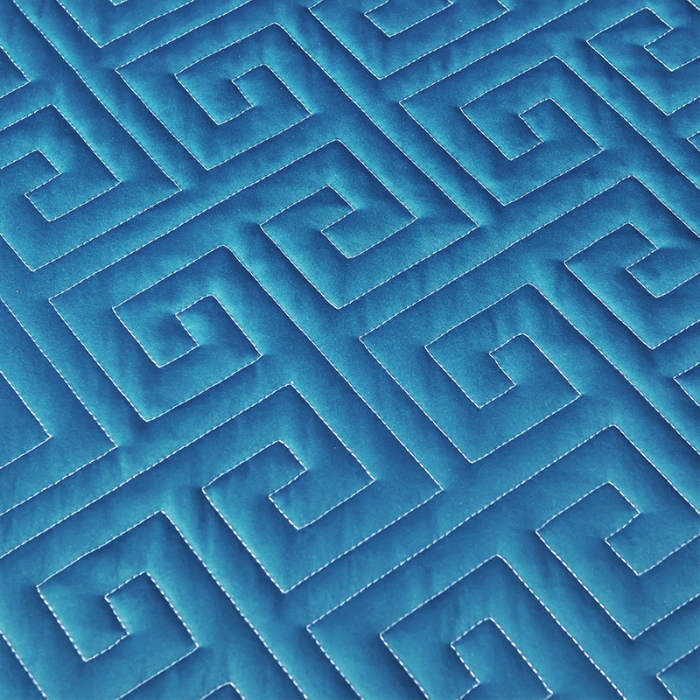 91家纺网 家纺一手货源 找家纺 罗艺轩 2024新款贡缎夹棉床裙三件套凯撒王朝系列 凯撒王朝-宾利兰