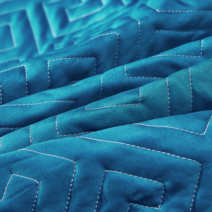 91家纺网 家纺一手货源 找家纺 罗艺轩 2024新款贡缎夹棉床裙三件套凯撒王朝系列 凯撒王朝-宾利兰