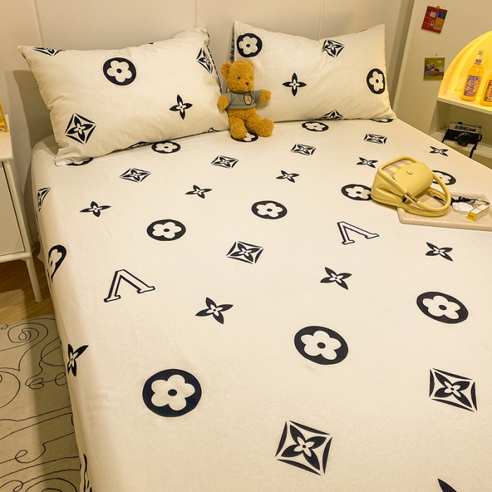 91家纺网 家纺一手货源 找家纺 简宜家居 2023新款全棉A版卡通印花床单 小时代