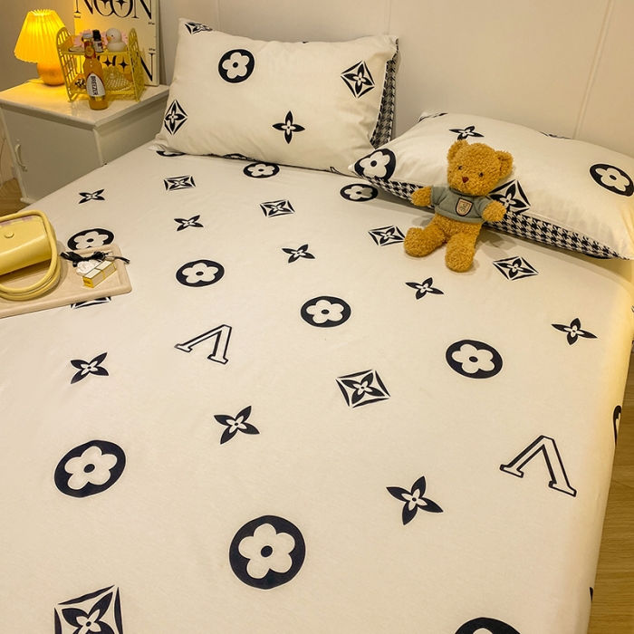 91家纺网 家纺一手货源 找家纺 简宜家居 2023新款全棉A版卡通印花床单 小时代